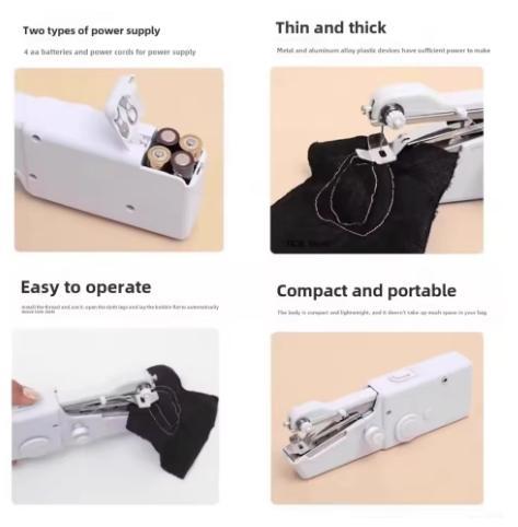 Household sewing machine, portablehousehold sewing machine, with fast sewingspeed and simple operation, suitable forbeginners to use Summervibes