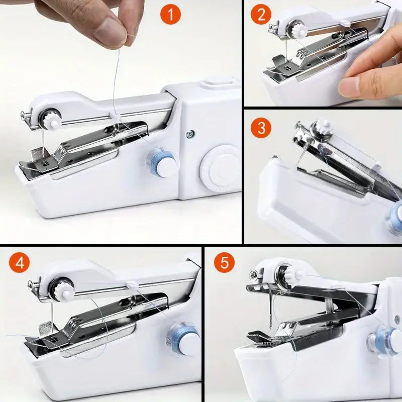 Household sewing machine, portablehousehold sewing machine, with fast sewingspeed and simple operation, suitable forbeginners to use Summervibes