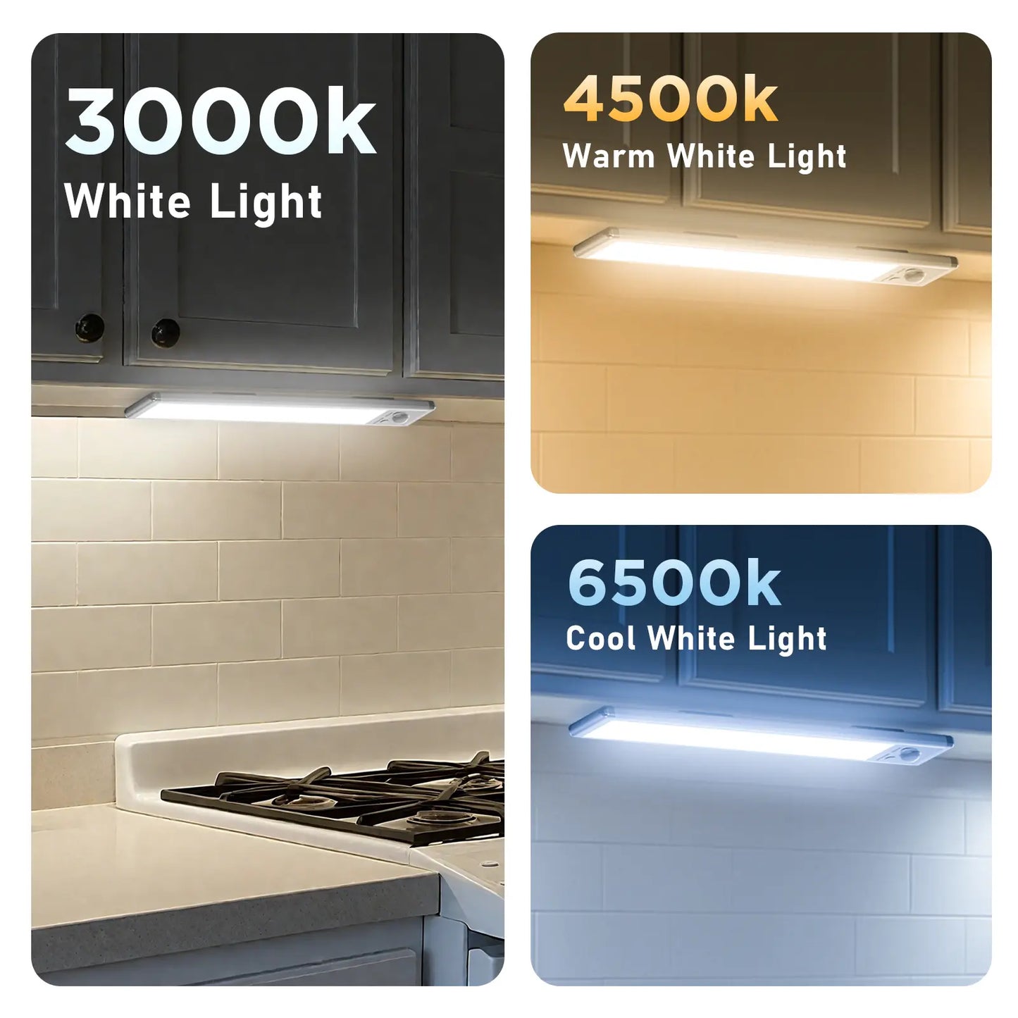 Under Cabinet Lights,MotionSensor Night Light Indoor,1500mAh USBRechargeable Light,Magnetic InstallationDimmable Lights for Kitchen,Wardrobe,Pantry,Closet,Bathroom,Stairs,SinkCabinet,Garage,#Deals for You Days