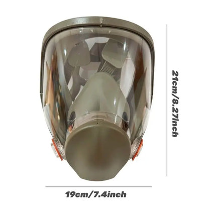 Reusable Full Face Mask with Filter Box, 17-in-1Anti-Gas, Dust-Resistant & Anti-Fog Full FaceMask Set for Painting, Woodworking,Construction, Grinding, Spraying andChemicals #GLOBAL PICKS